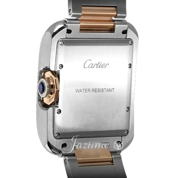 CARTIER WT100025 TANK ANGLAISE PINK GOLD, STEEL, DIAMONDS BRAND NEW