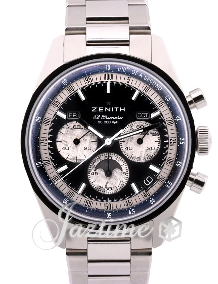 【クネーム】1786・1791 Zenith Chronomaster Original Triple Calendar Hodinkee Steel 38mm