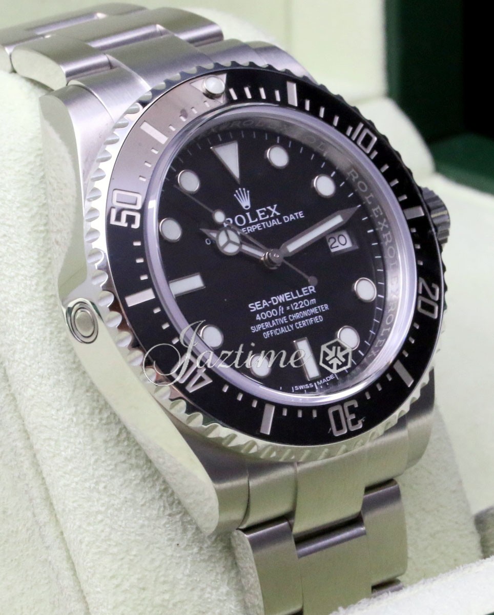 rolex all black sea dweller