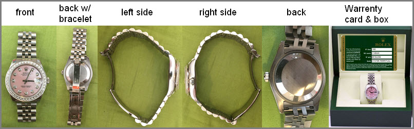 Luxury Watch pictures for quote Which Rolex pictures you should send - if possible